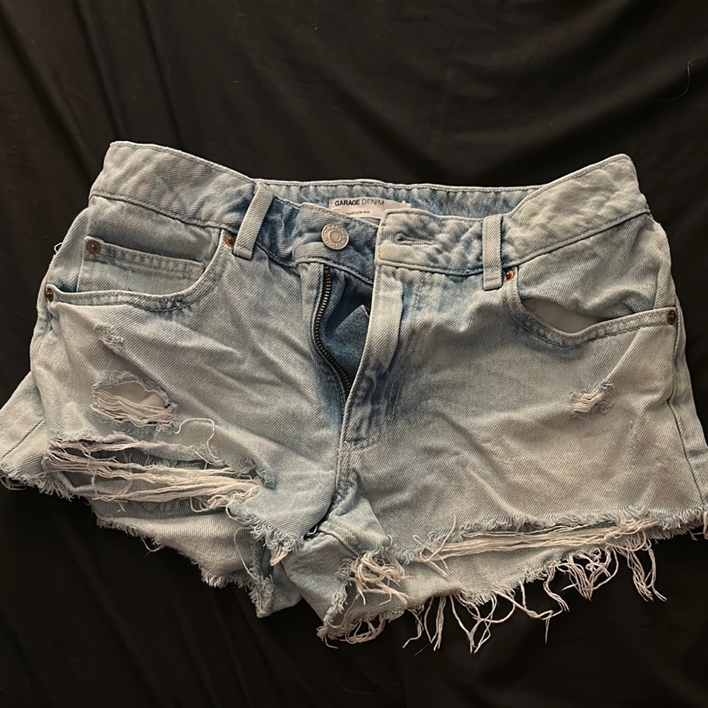 Denim Distressed Women Shorts
